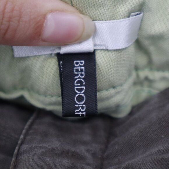 Vince Bermuda Shorts Womens 2 Brown Utilitarian Minimalist Neutral Normcore Long - Picture 8 of 16